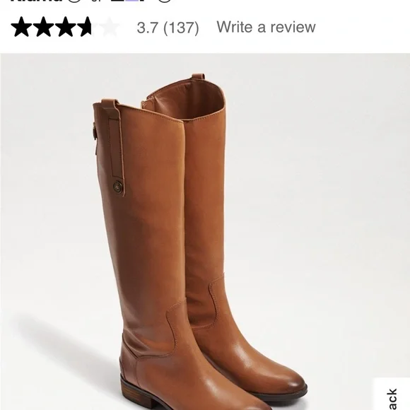 Women's Brown Leather Boots - Picture 8 of 8